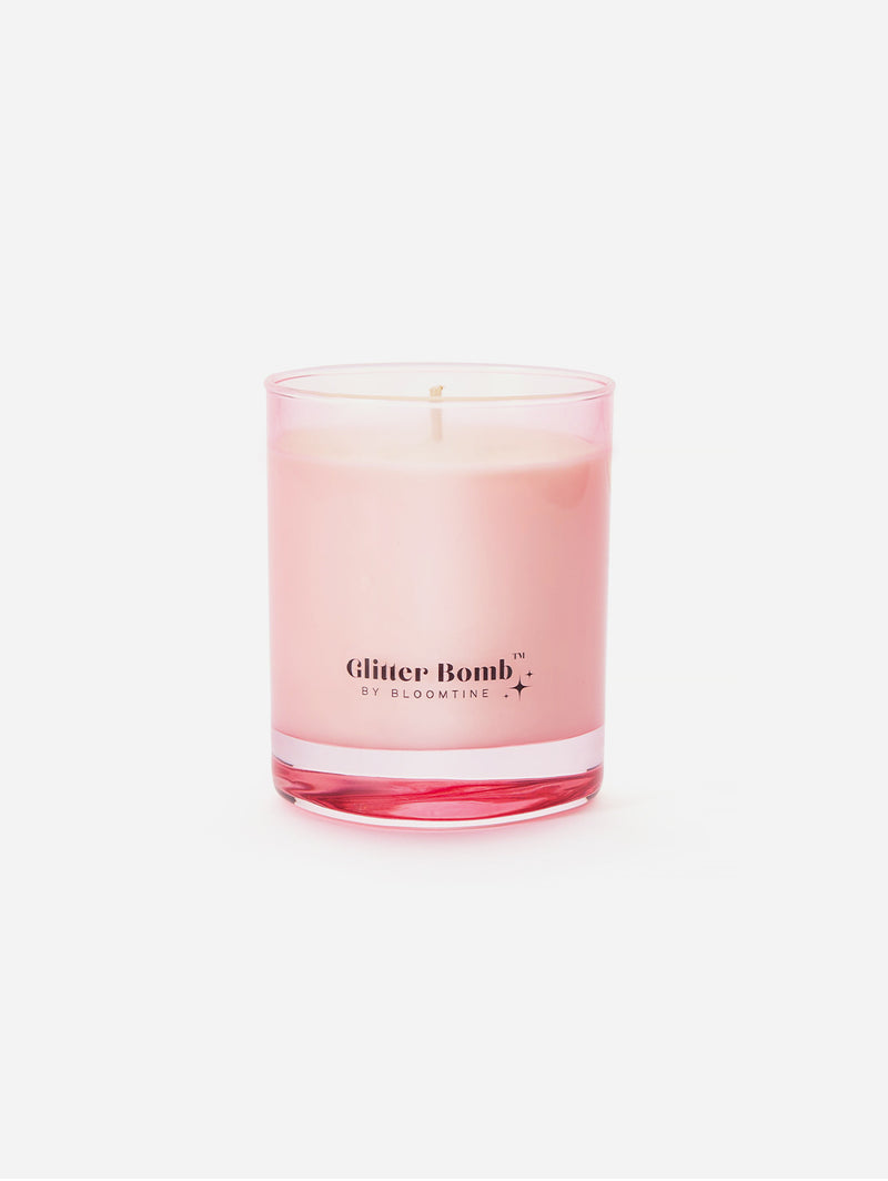 Sparkle-nova Glitter Bomb™ Luxury Gift 230g Candle | Bergamot, Cedar & Rose