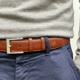 Immaculate Vegan - Watson & Wolfe Miller Classic Vegan Leather Belt | Oakbark