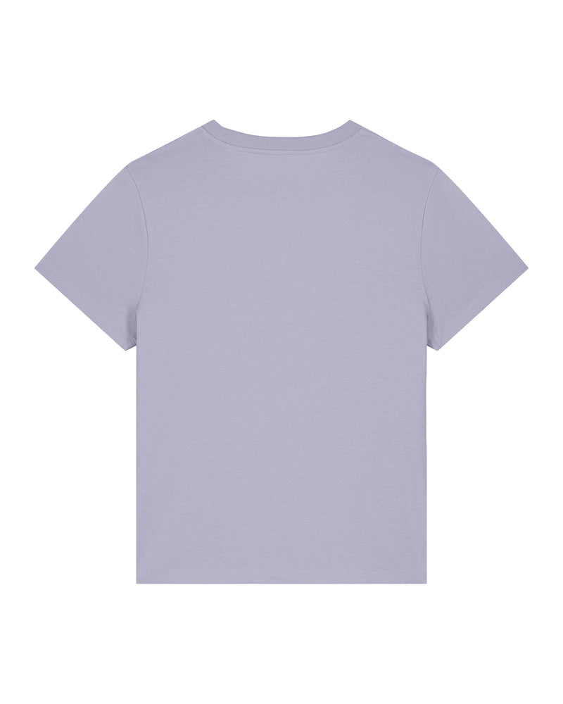 hewn. Womens Classic-fit Organic Cotton T-shirt in Lavender