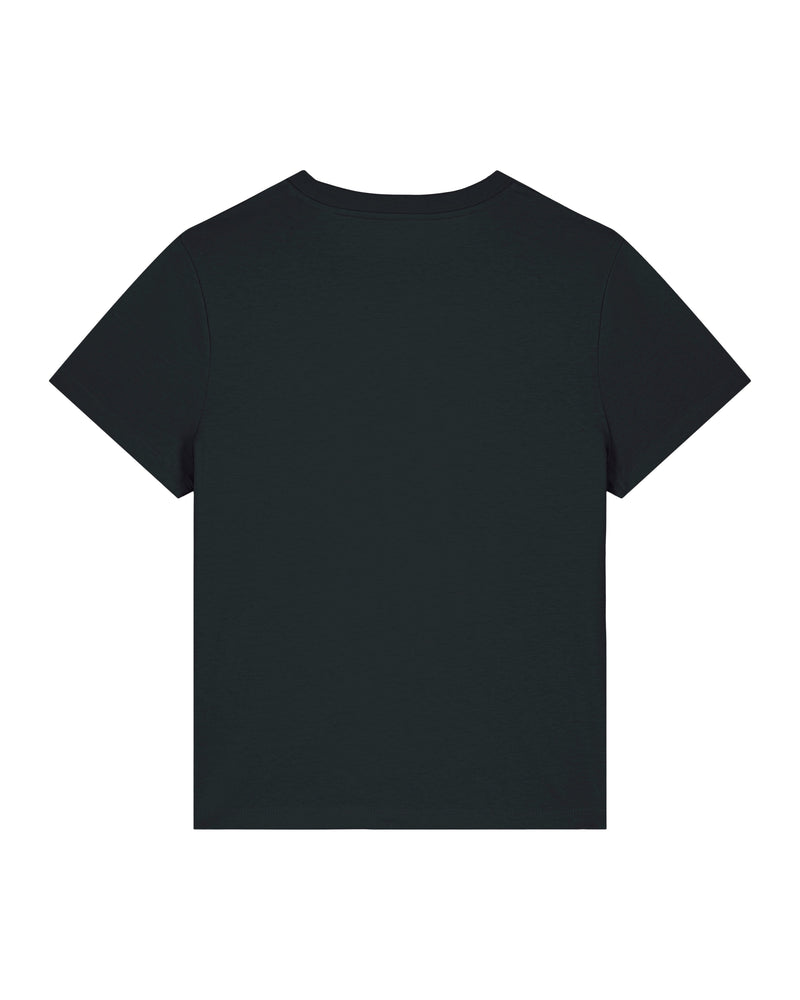 hewn. Womens Classic-fit Organic Cotton T-shirt in Jet Black
