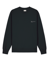 Immaculate Vegan - hewn. Womens Organic Cotton Relaxed-fit Sweatshirt in Jet Black