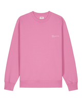 Immaculate Vegan - hewn. Womens Organic Cotton Relaxed-fit Sweatshirt in Azalea Pink