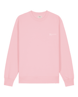 Immaculate Vegan - hewn. Womens Organic Cotton Relaxed-fit Sweatshirt in Cherry Blossom Pink
