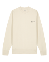 Immaculate Vegan - hewn. Womens Organic Cotton Relaxed-fit Sweatshirt in Natural Cotton