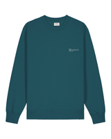 Immaculate Vegan - hewn. Womens Organic Cotton Relaxed-fit Sweatshirt in Ocean Blue