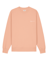 Immaculate Vegan - hewn. Womens Organic Cotton Relaxed-fit Sweatshirt in Peach Orange