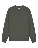 Immaculate Vegan - hewn. Womens Organic Cotton Relaxed-fit Sweatshirt in Pine Green Khaki