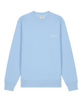 Immaculate Vegan - hewn. Womens Organic Cotton Relaxed-fit Sweatshirt in Sky Blue