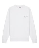 Immaculate Vegan - hewn. Womens Organic Cotton Relaxed-fit Sweatshirt in Snow White