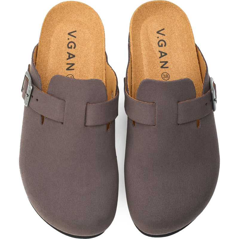 V.GAN Taro Comfort Women's Vegan Footbed Slippers | Grey