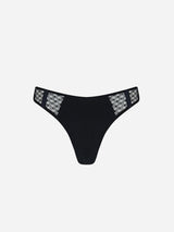 Immaculate Vegan - Tempest TENCEL™ Lyocell Thong | Black