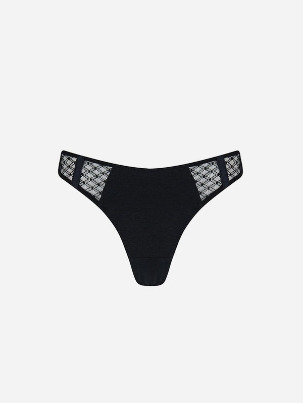 Tempest TENCEL™ Lyocell Thong | Black