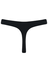 Immaculate Vegan - Tempest TENCEL™ Lyocell Thong | Black