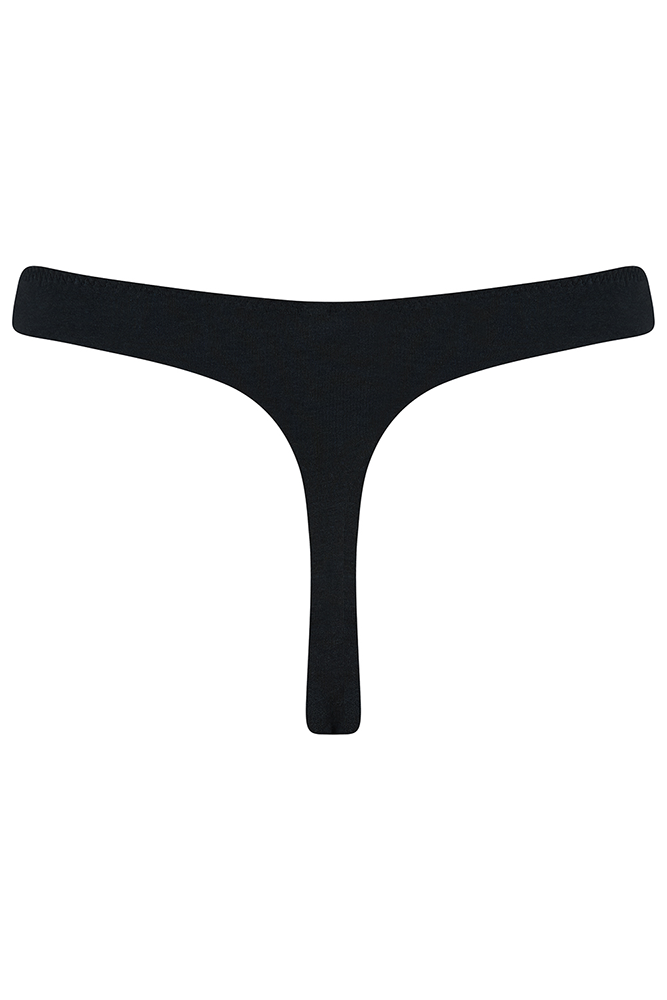 Tempest TENCEL™ Lyocell Thong | Black