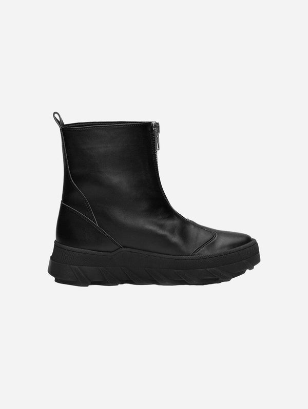 Bohema Tiger Women's Corn Leather Vegan Boots | Black