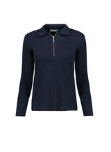 Immaculate Vegan - Baukjen Organic Cotton Zip Collar Top