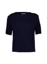 Immaculate Vegan - Liljana Regenerative Cotton Slim Tee | Classic Navy