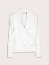 Immaculate Vegan - Gylda Wrap Top | Pure White