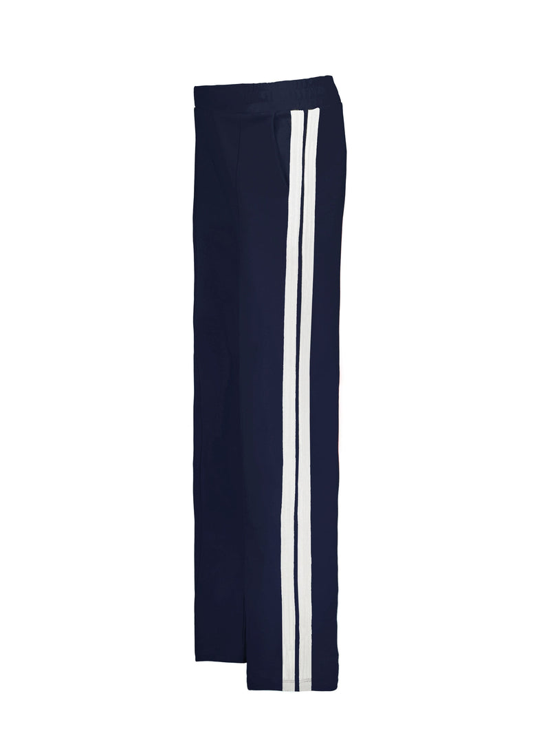 Baukjen Petite Tippi 2.0 LENZING™ ECOVERO™ Side Stripe Trousers | Navy & White