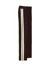 Immaculate Vegan - Tippi 2.0 Side Stripe Trousers | Dark Chocolate & Cream