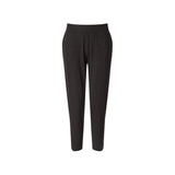 Immaculate Vegan - Petite Neath LENZING™ ECOVERO™ Tapered Trousers | Caviar Black