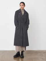 Immaculate Vegan - Waterproof Trench Coat | Black
