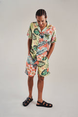 Immaculate Vegan - KOMODO TOM - Tropical Print Rayon Shorts