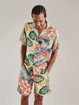 Immaculate Vegan - KOMODO TOM - Tropical Print Rayon Shorts