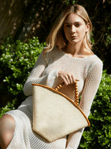 Immaculate Vegan - The Kerry Toquilla Straw Basket Bag | Multiple Colours