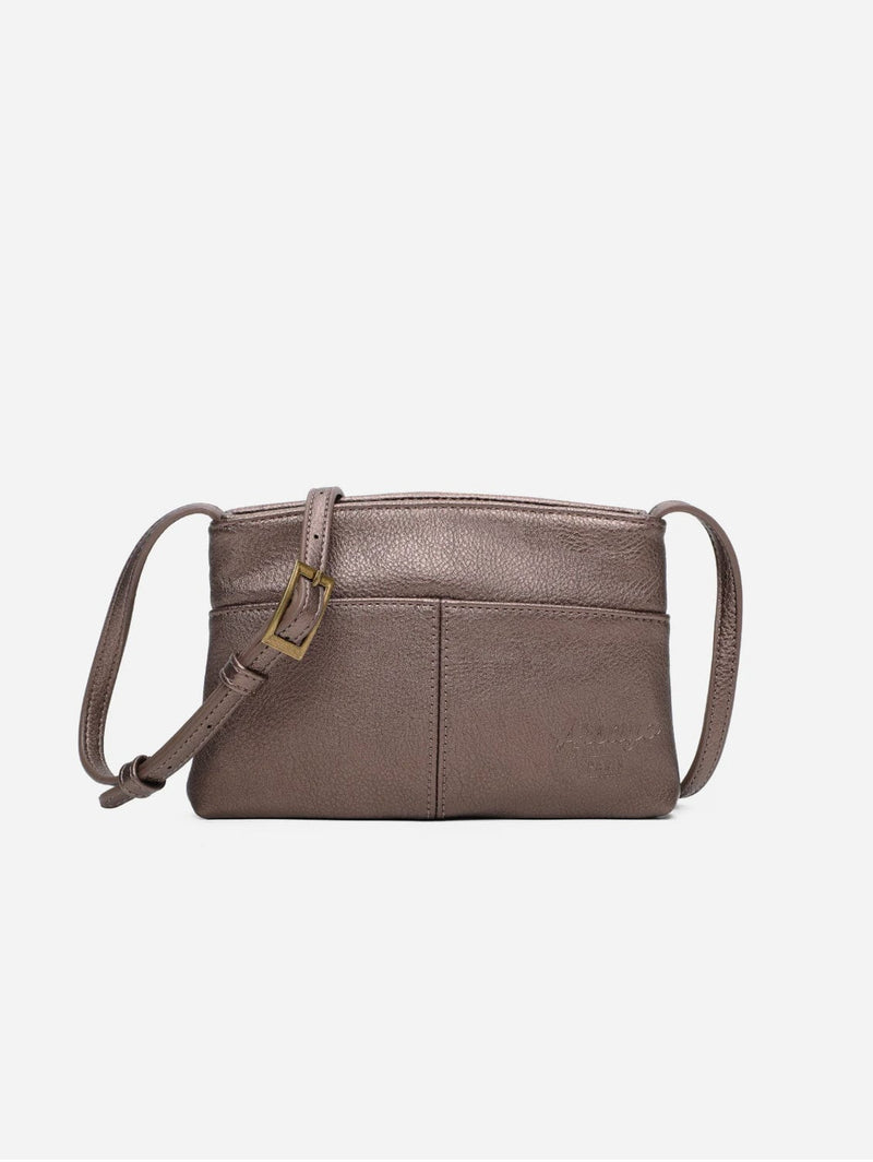 Arsayo The Original Vegan Leather Crossbody Pouch | Bronze Bronze