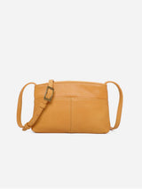 Immaculate Vegan - Arsayo The Original Vegan Leather Crossbody Pouch | Mustard Mustard