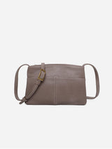 Immaculate Vegan - Arsayo The Original Vegan Leather Crossbody Pouch | Taupe Taupe