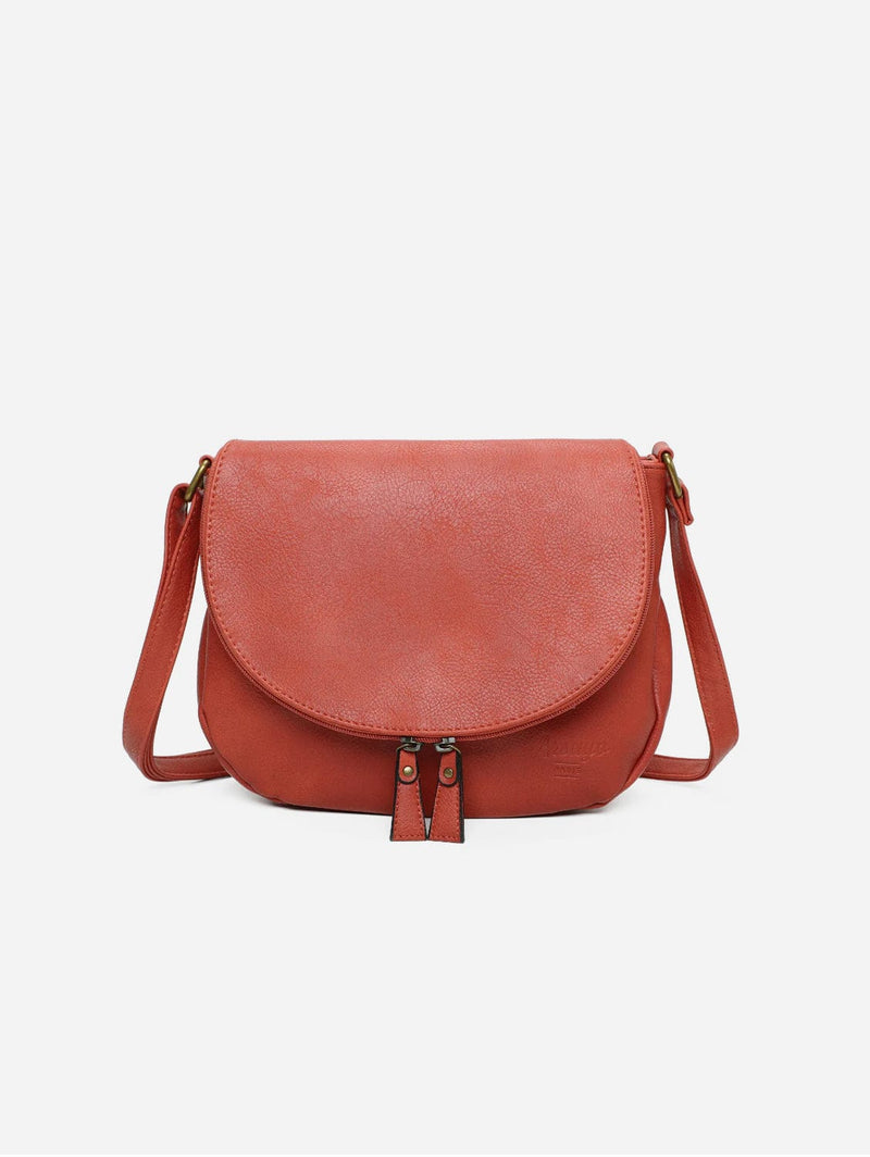 Arsayo The Original Vegan Leather Shoulder Bag | Rust Rust