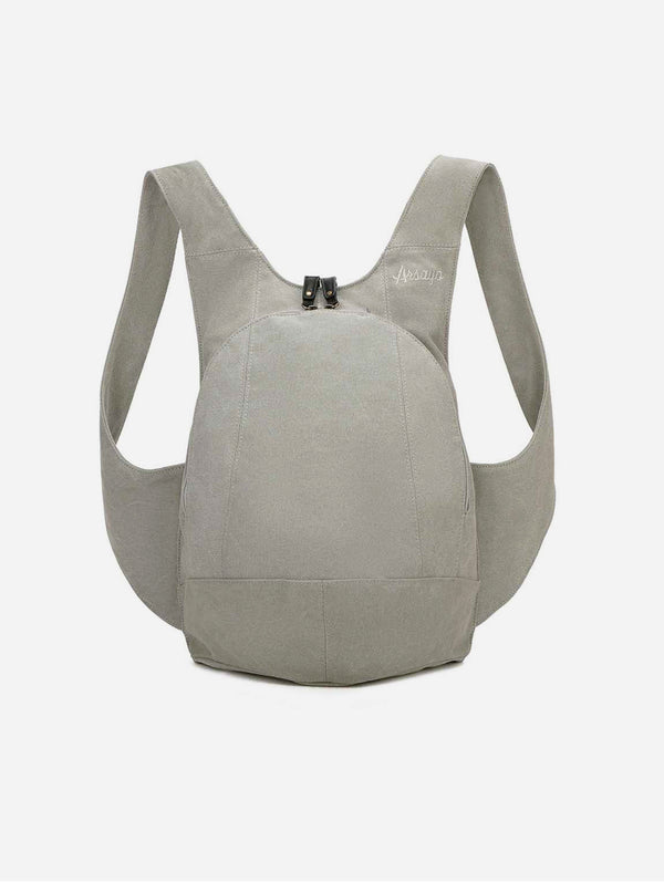 The Summer Vegan Canvas Backpack | Grey