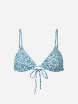 Immaculate Vegan - Tortuga Recycled Polyamide Bikini Top | Paisley Print