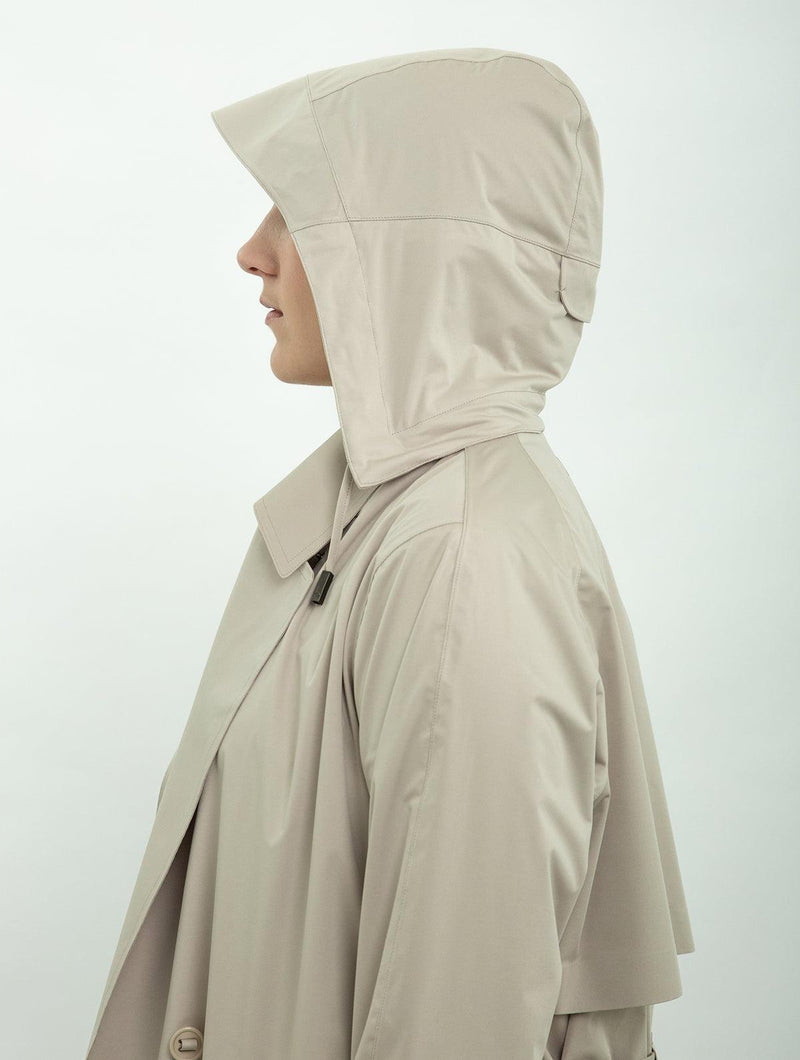 Waterproof Trench Coat | Portland Stone