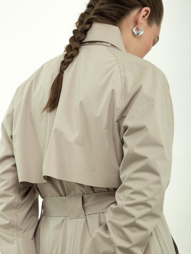 Waterproof Trench Coat | Portland Stone