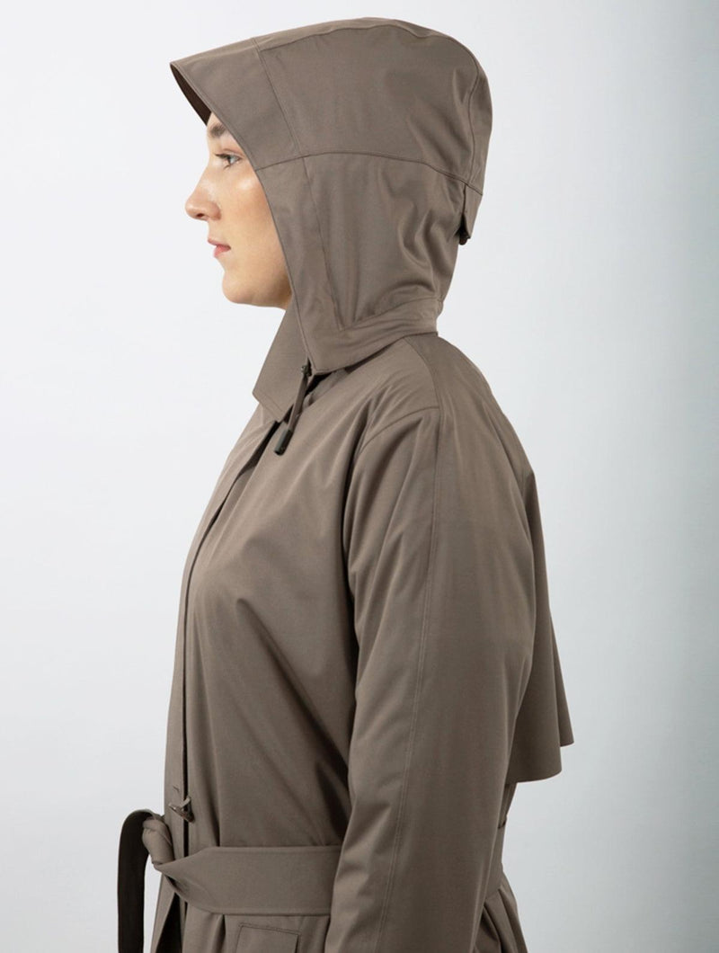 Waterproof Trench Coat | Warm Taupe