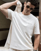 Immaculate Vegan - hewn. Mens Organic Cotton Relaxed-Fit T-shirt in Natural Cotton
