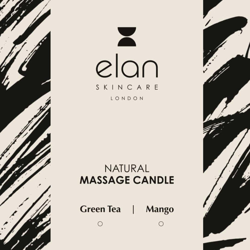 Natural Massage Candle | Green Tea or Mango