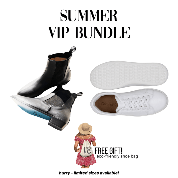Voes & Co Designer Summer Bundle: Chelsea Boots + Sneakers!