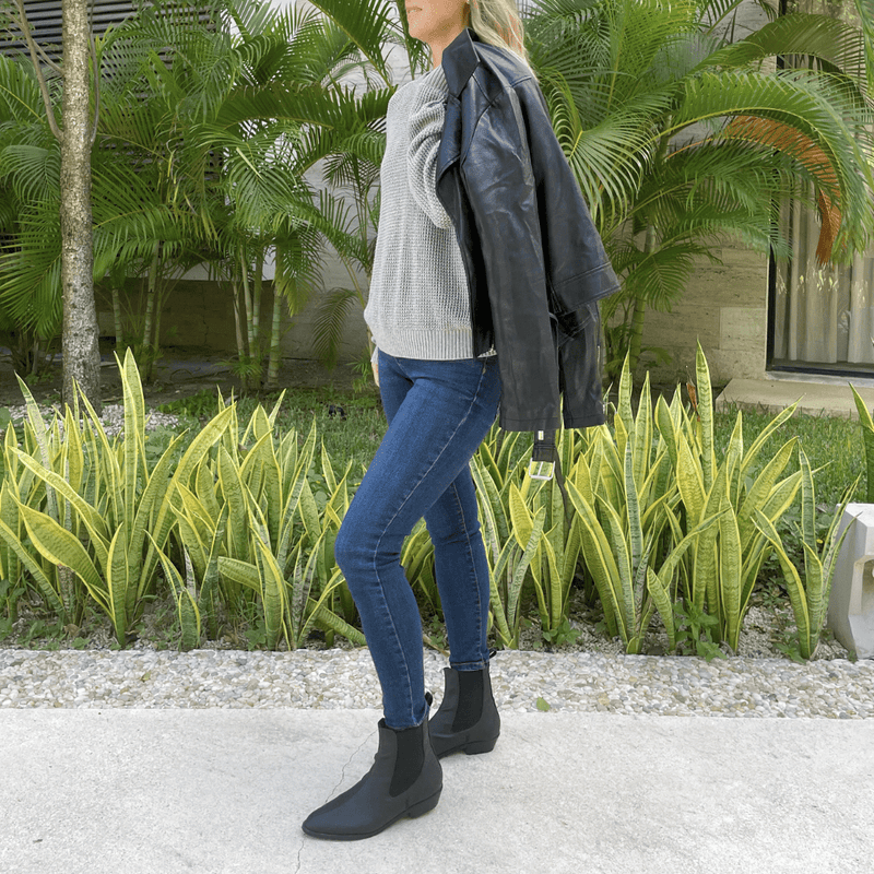 Voes & Co Harlow Chelsea Boots (vegan, black)