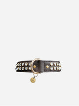 Immaculate Vegan - Piñatex® Vegan Leather Rhinestone Collar | Born To Impress