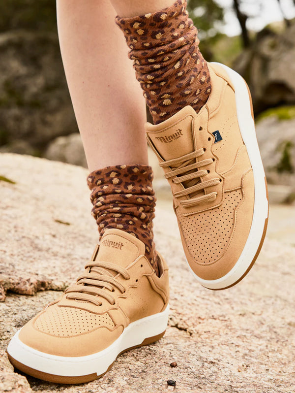 Vestige Unisex Recycled Vegan Sneakers | Latte