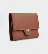 Immaculate Vegan - Votch Clemmie Vegan Bio-Based Bamboo Trifold purse in brown