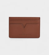 Immaculate Vegan - Votch Elia Vegan Bio-Based Bamboo leather card holder in brown