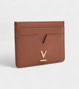 Immaculate Vegan - Votch Elia Vegan Bio-Based Bamboo leather card holder in brown