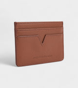 Immaculate Vegan - Votch Elia Vegan Bio-Based Bamboo leather card holder in brown