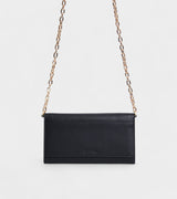 Immaculate Vegan - Votch Luella Vegan Bio-Based Bamboo Leather Chain Purse in Black