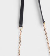 Immaculate Vegan - Votch Luella Vegan Bio-Based Bamboo Leather Chain Purse in Black